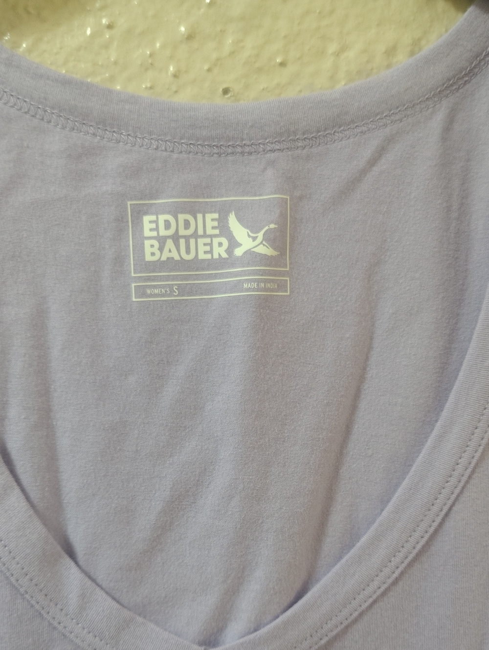 Eddie Bauer Women's Light Lilac Scoop Neck Tank Top